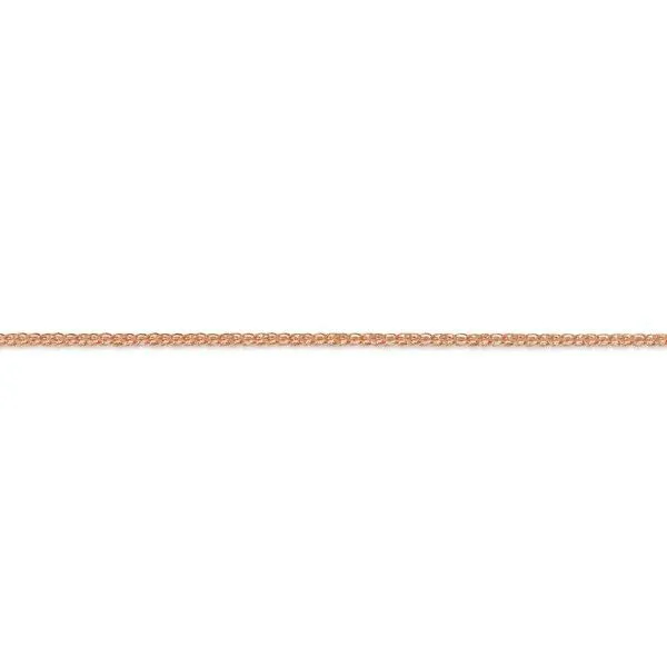 10K Rose Gold (0.7mm) Wheat Chains (16" - 22")