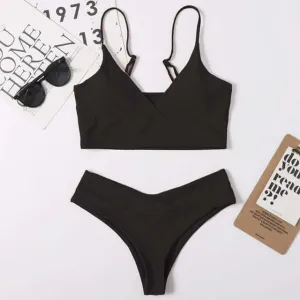 11 Colors Sexy Bikini High Waist Swimsuit