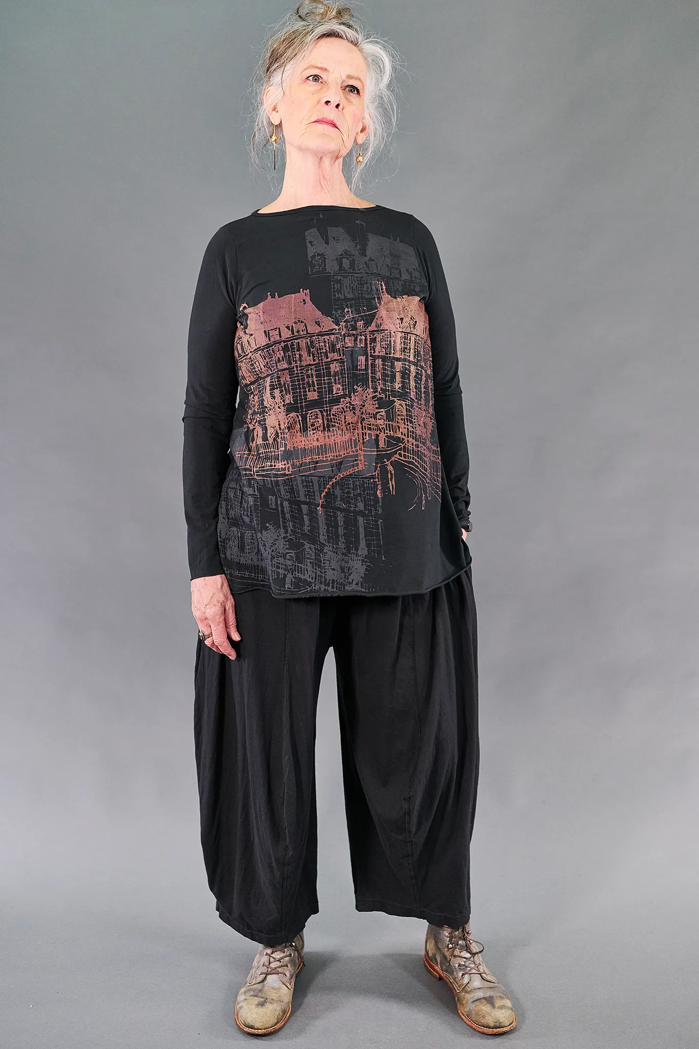 1259 Lisette Top-Black-P