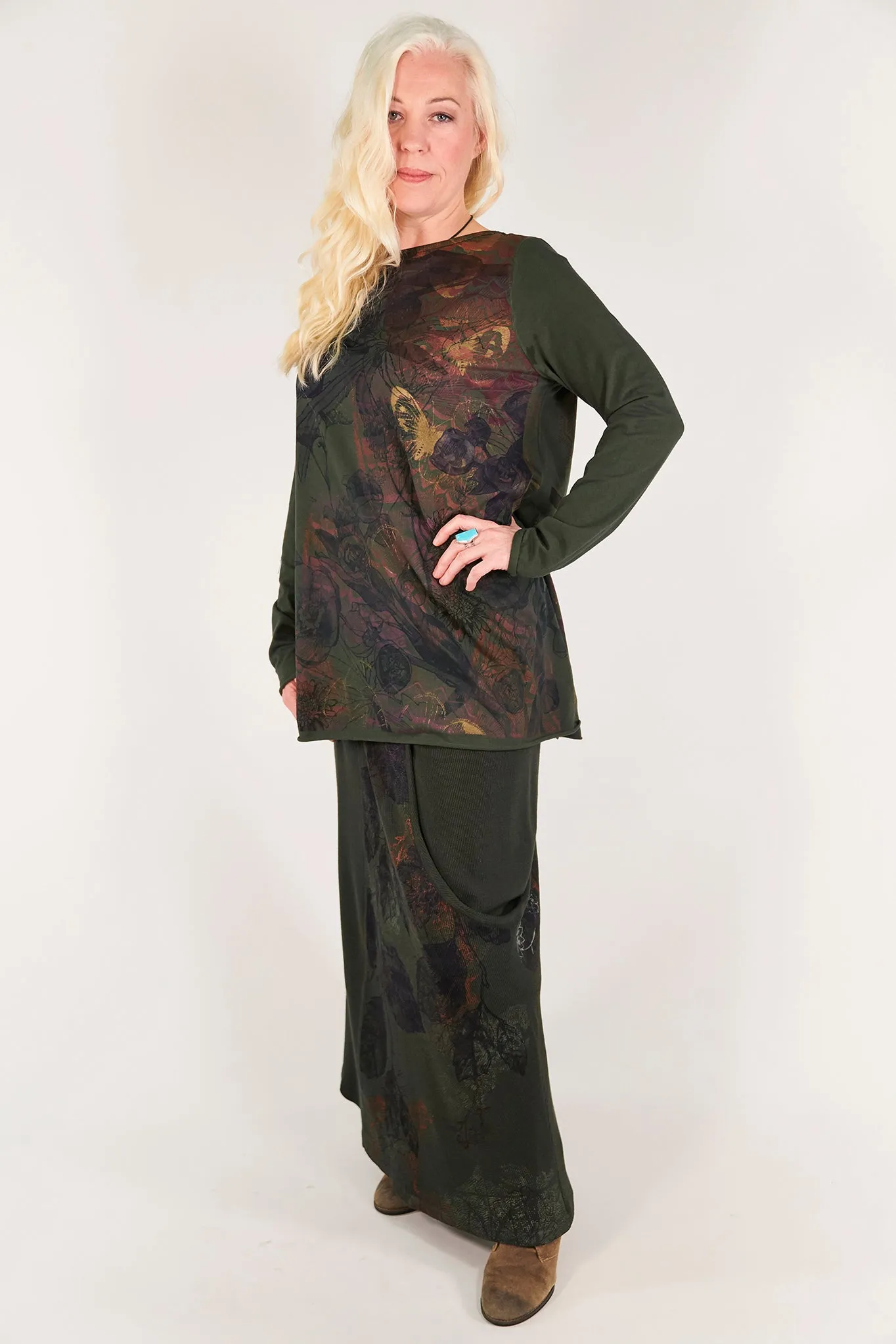 1259 Lisette Top Night Forest-P