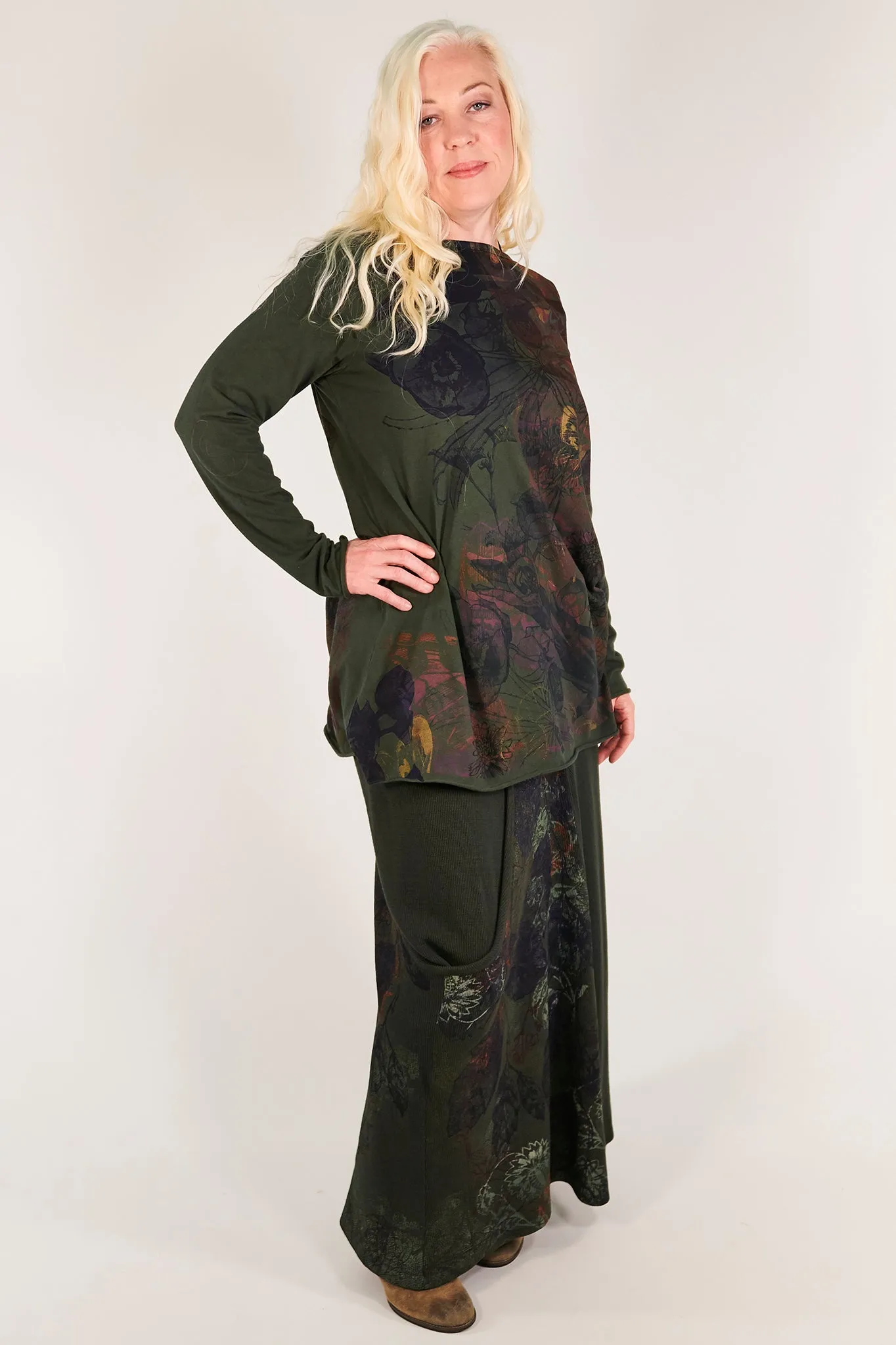 1259 Lisette Top Night Forest-P