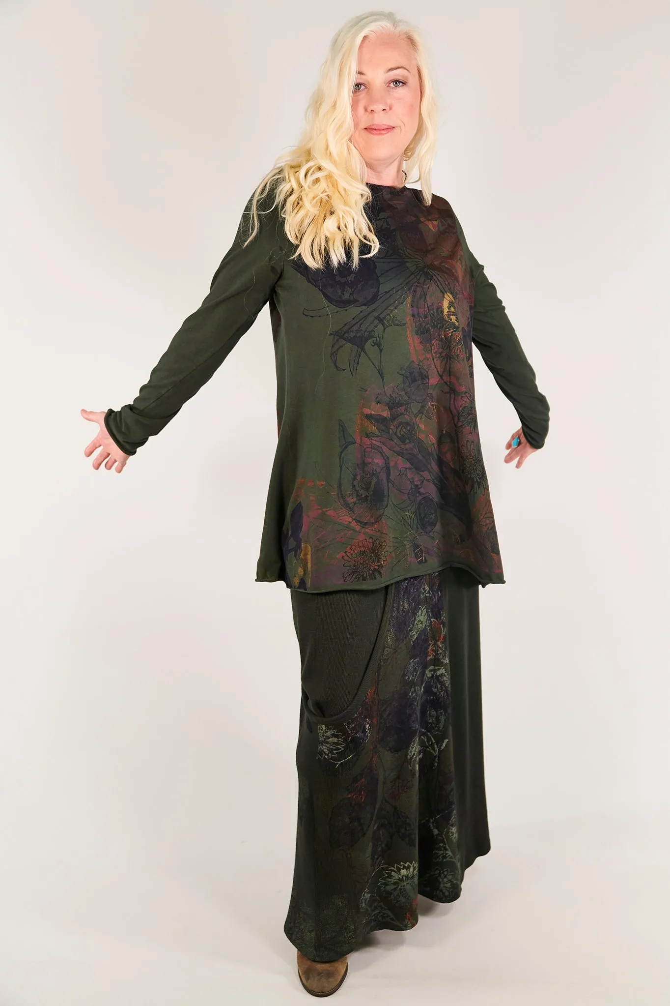 1259 Lisette Top Night Forest-P