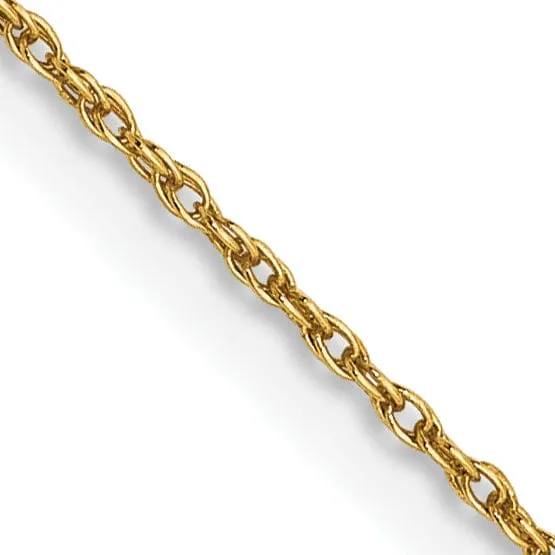 14k Yellow Gold .8 mm Wide Pendant Rope