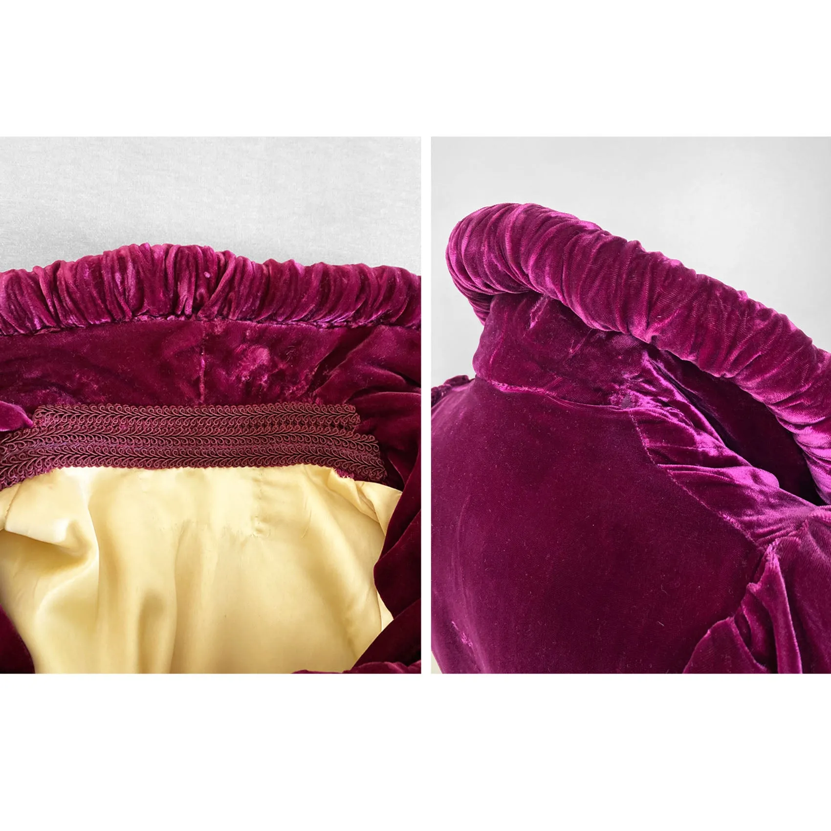 1930s Art Deco Velvet Jacket