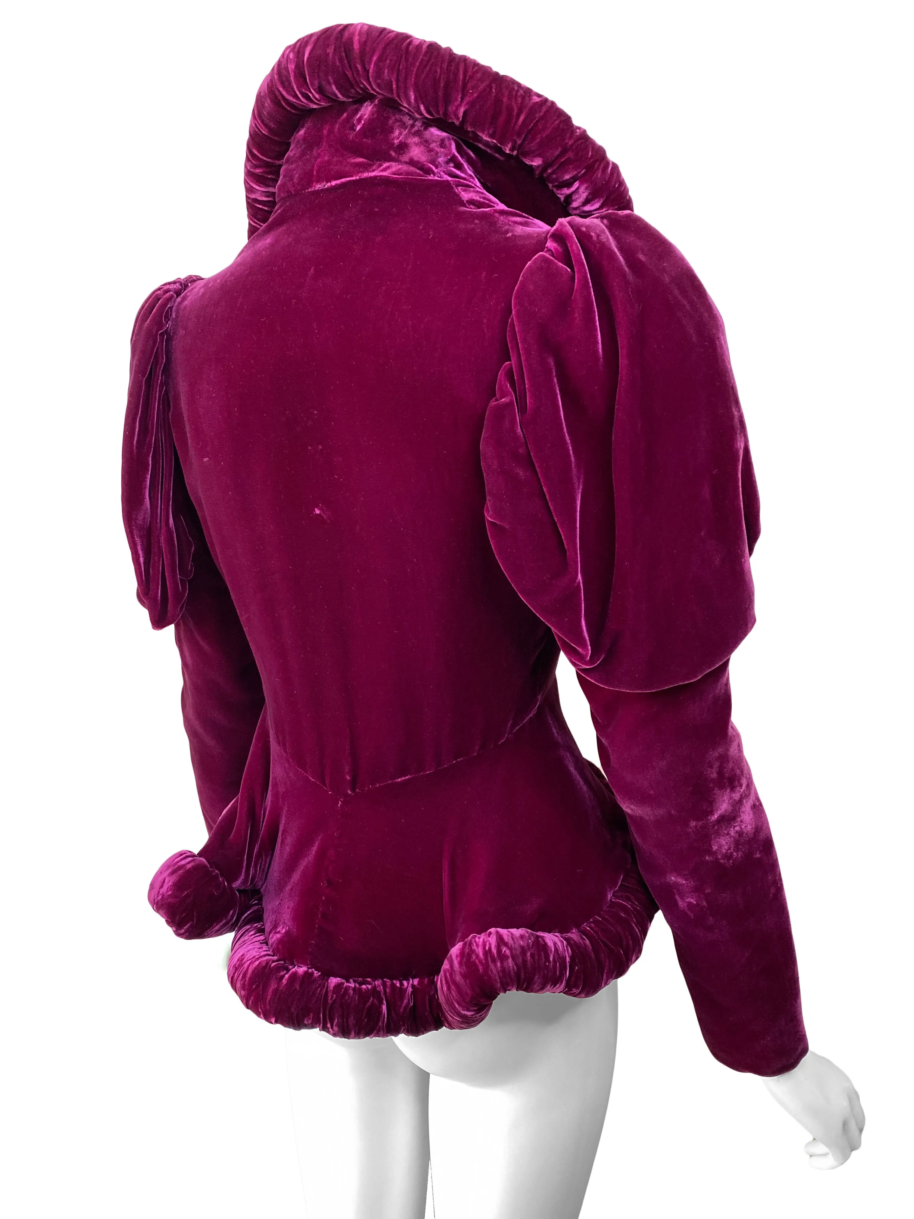 1930s Art Deco Velvet Jacket