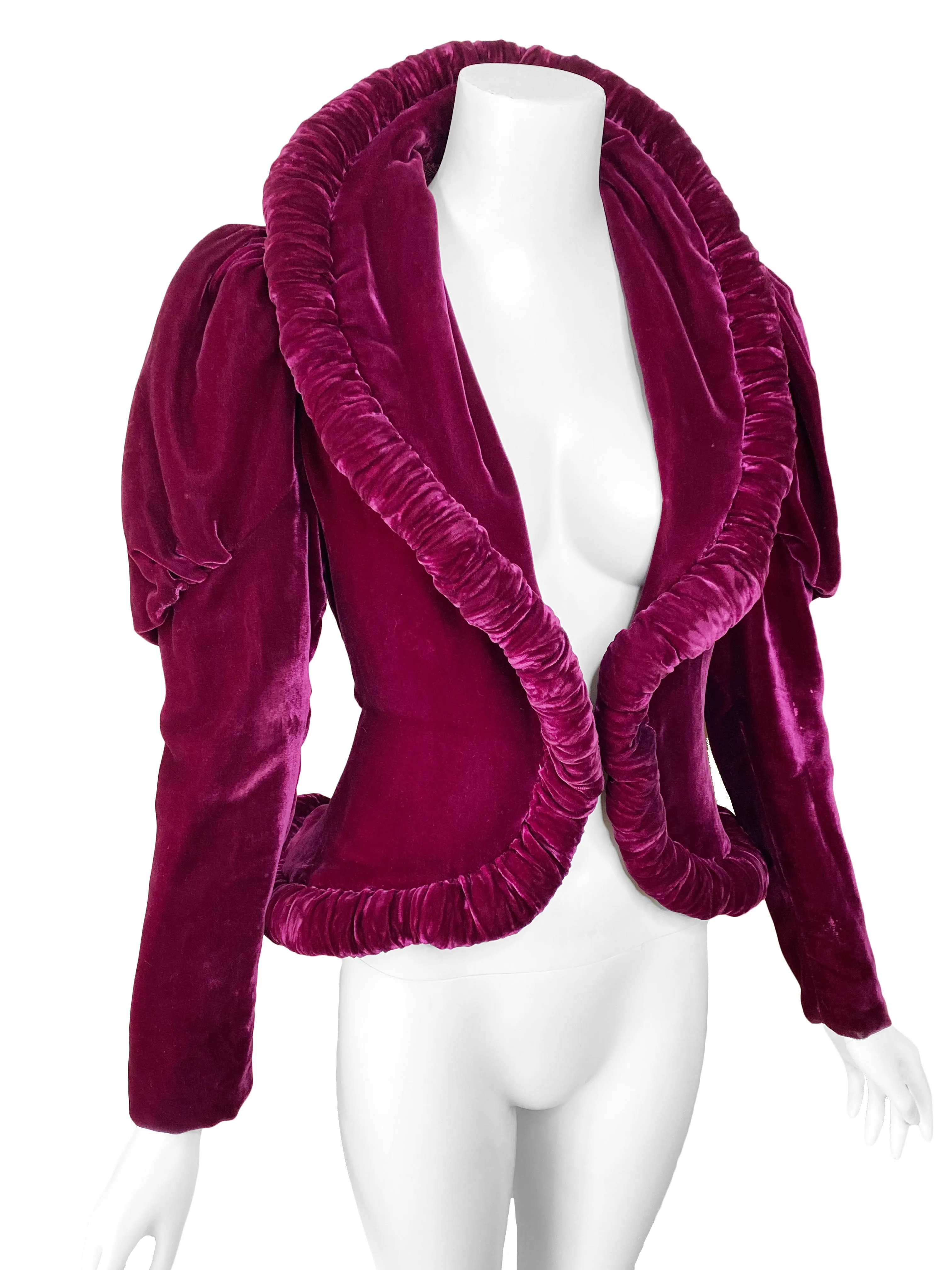 1930s Art Deco Velvet Jacket