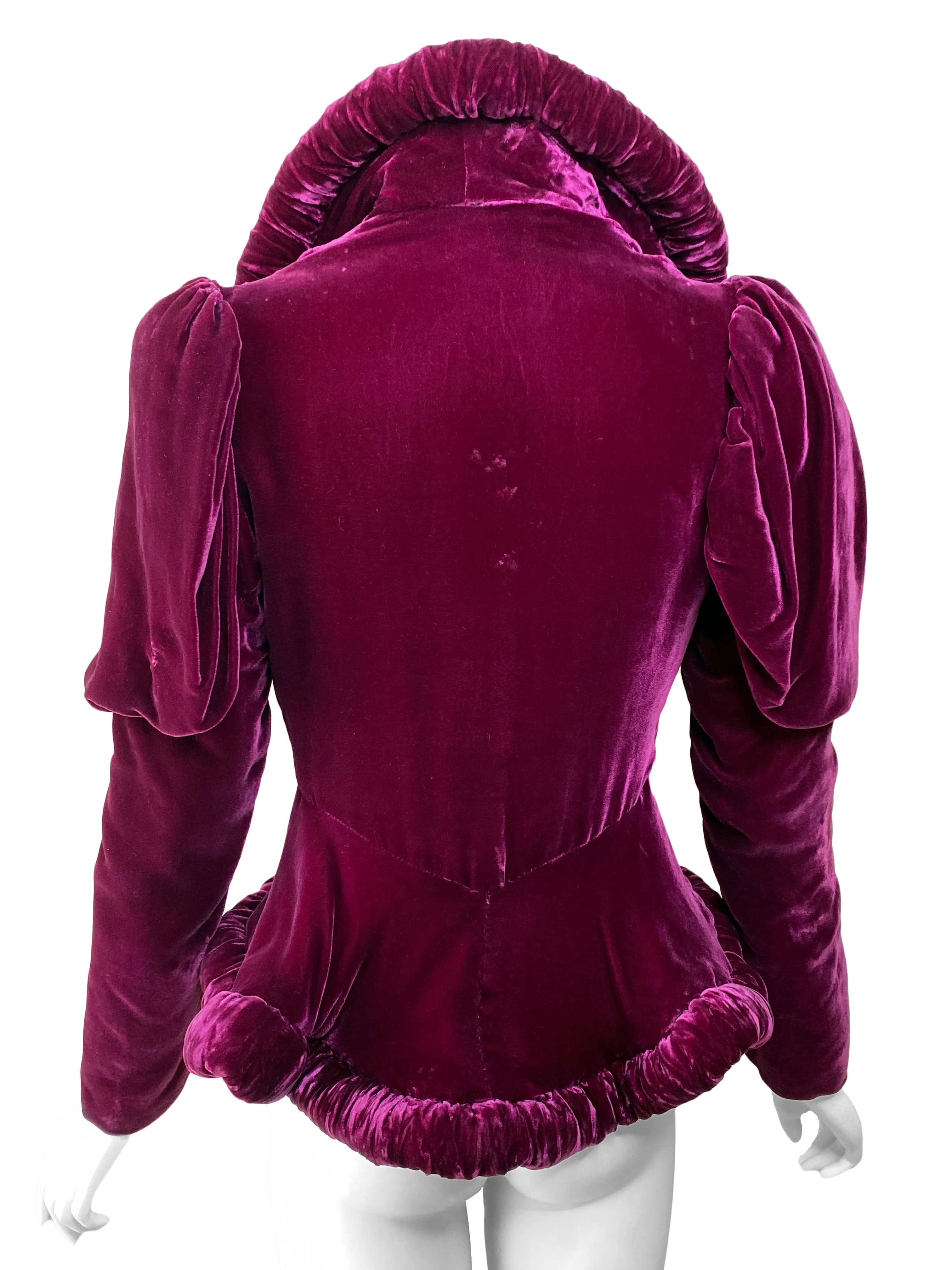 1930s Art Deco Velvet Jacket