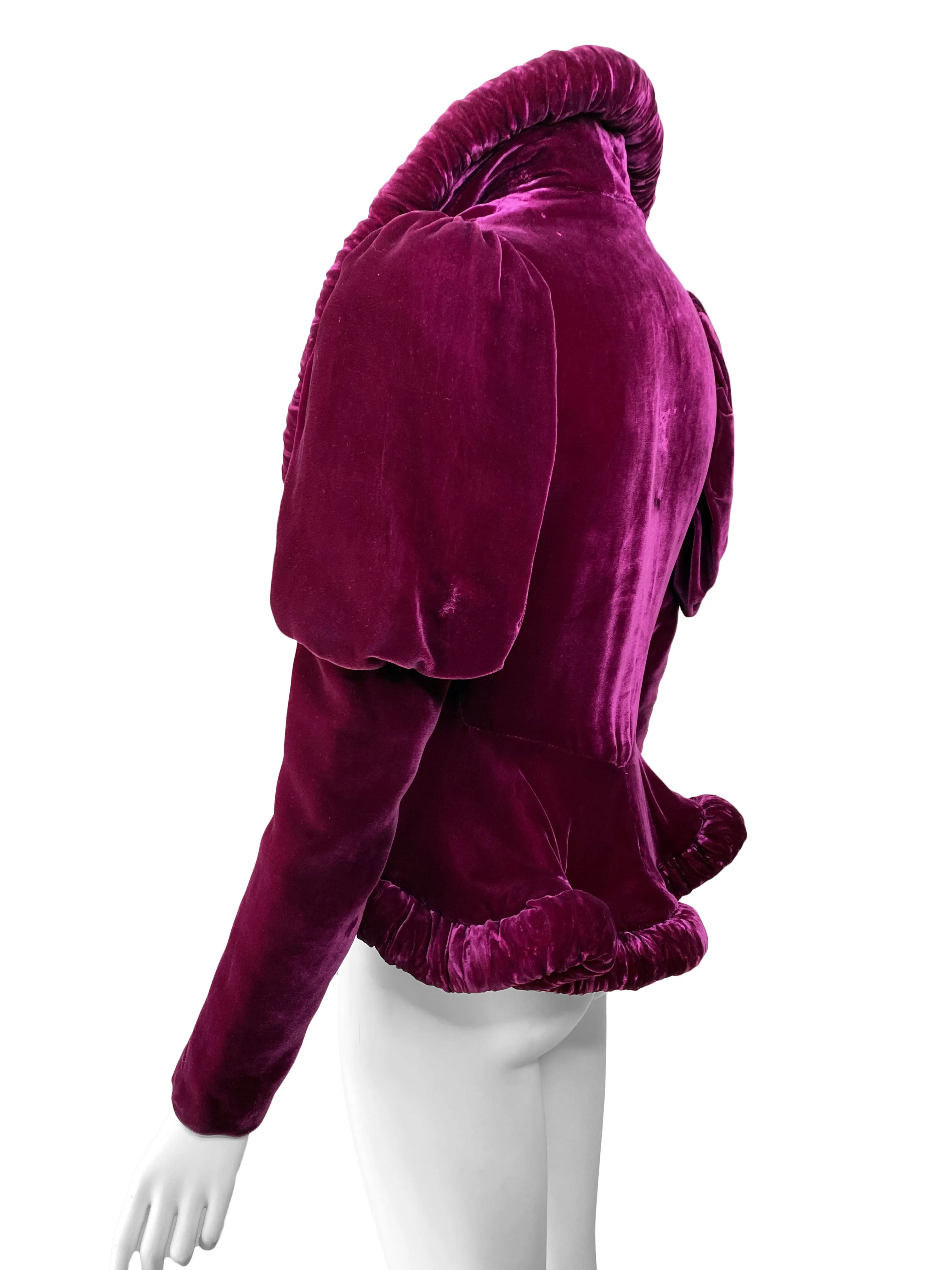 1930s Art Deco Velvet Jacket