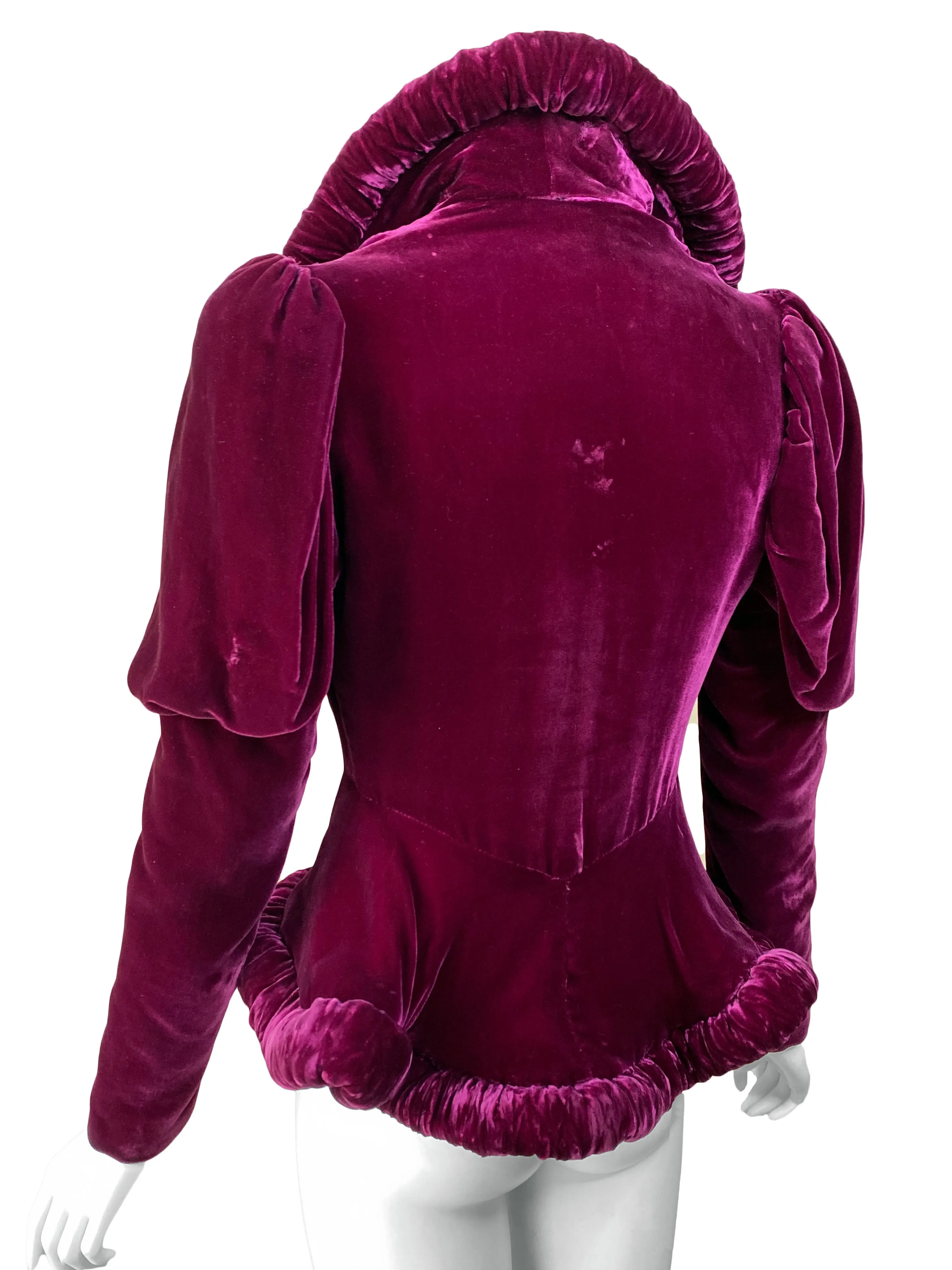 1930s Art Deco Velvet Jacket