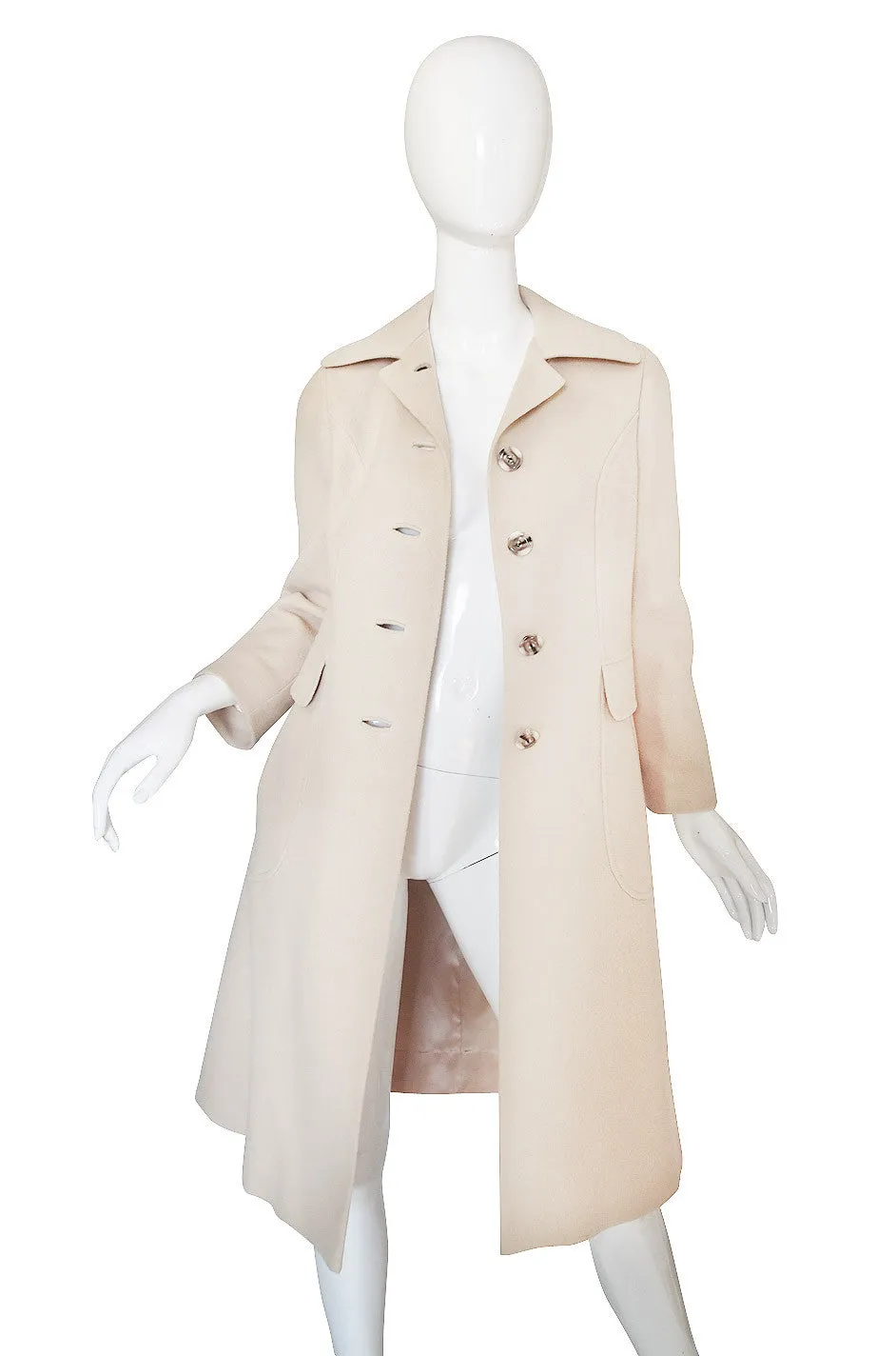 1960s Helen Wolf 100% Cashmere Coat