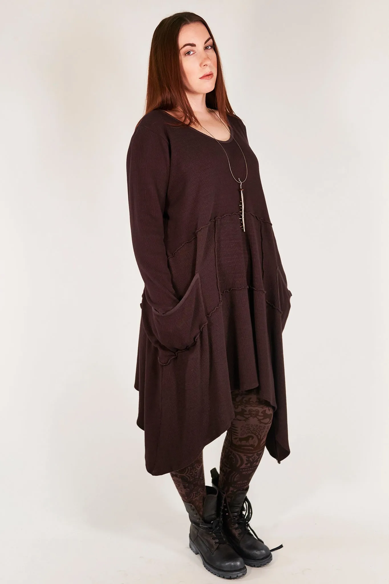 2308- Thermal Vector with Pockets-Peat-Unprinted