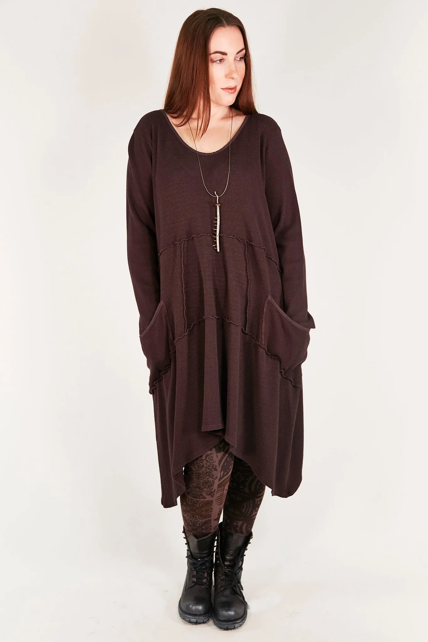 2308- Thermal Vector with Pockets-Peat-Unprinted