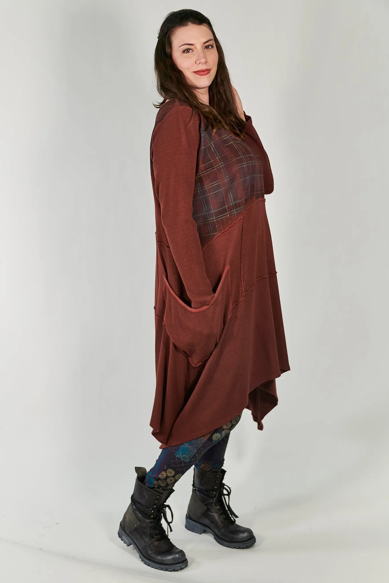 2308 Thermal Vector with Pockets Russet-P