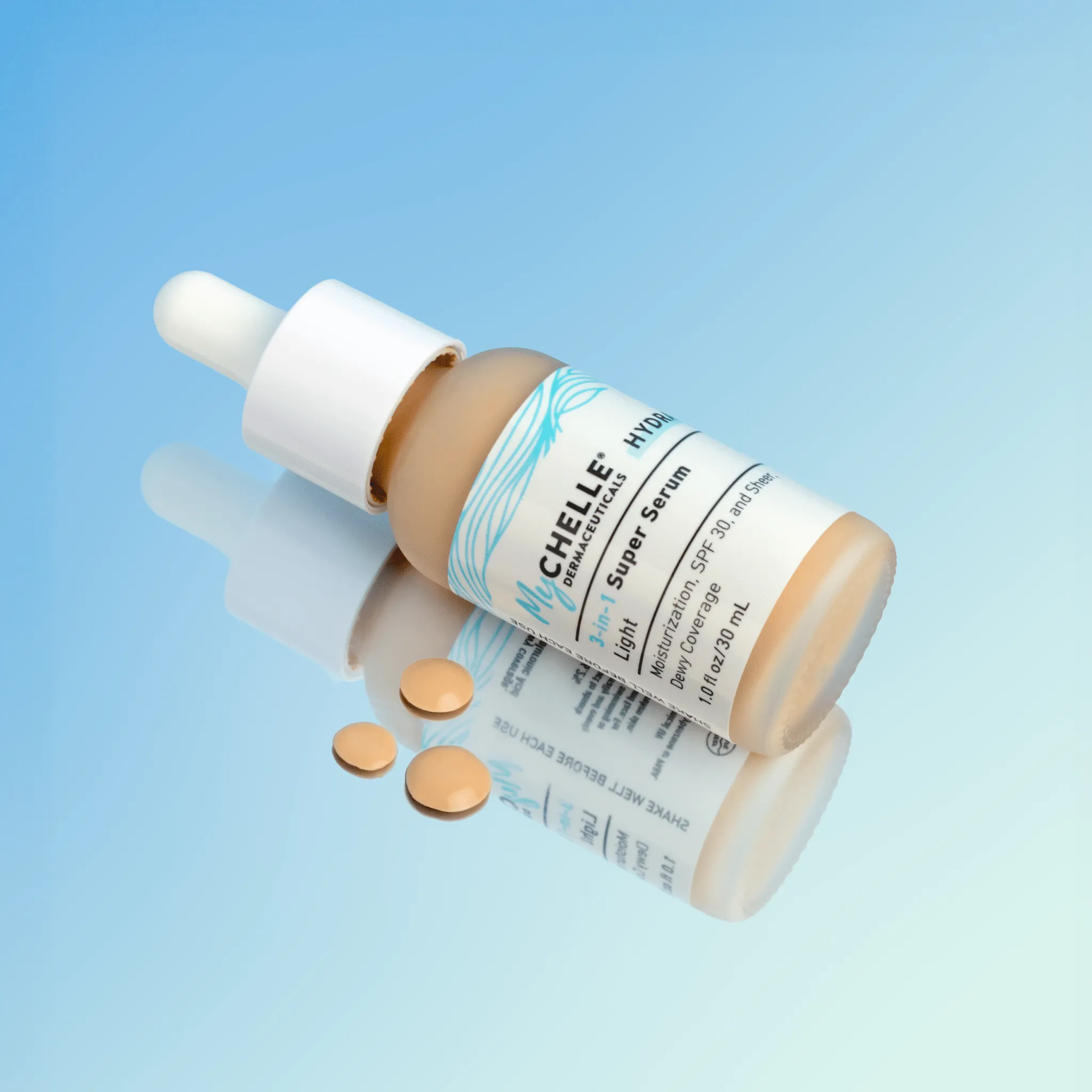 3-in-1 Super Serum, Light Tint