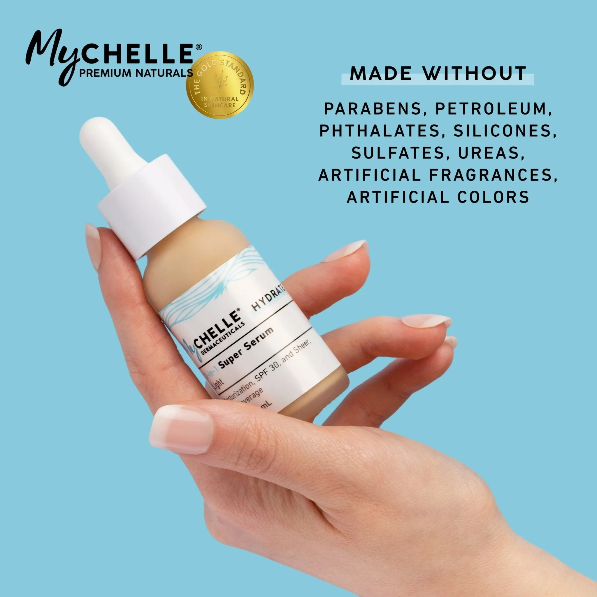 3-in-1 Super Serum, Light Tint