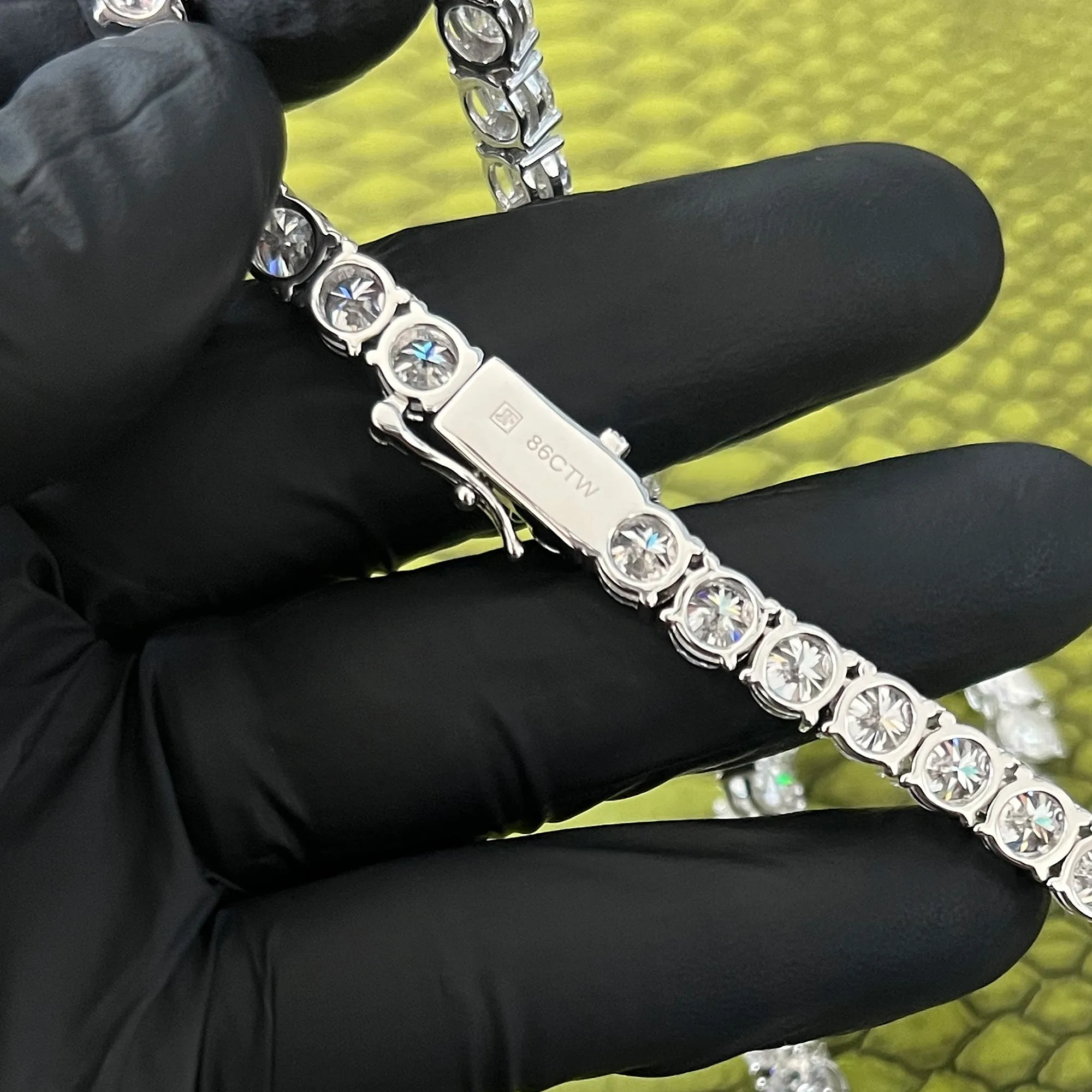 6.5MM Premium VVS Moissanite Tennis Chain