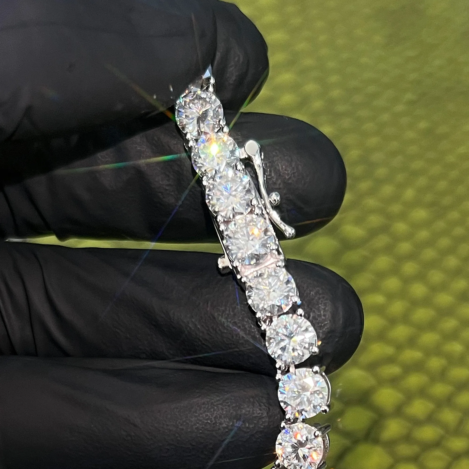 6.5MM Premium VVS Moissanite Tennis Chain