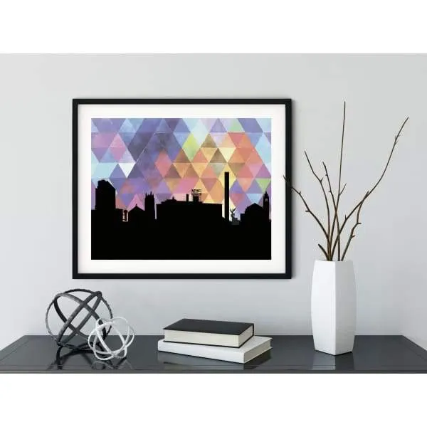 Abilene, Texas geometric skyline