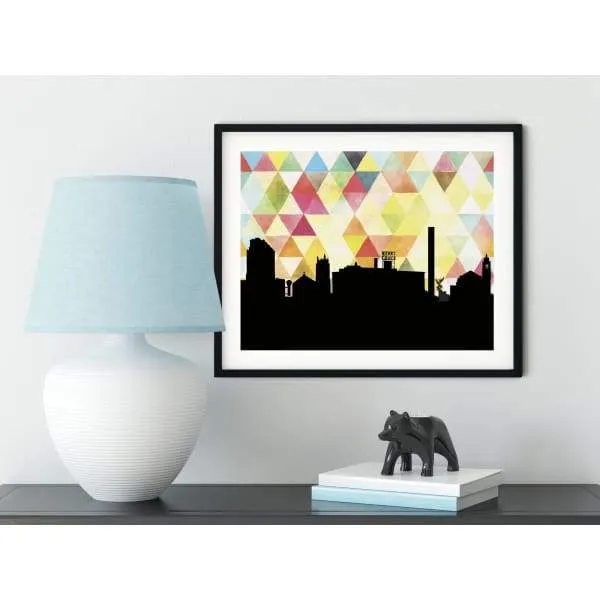 Abilene, Texas geometric skyline
