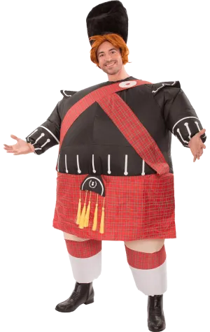 Adult Inflatable Fat B Scot Costume