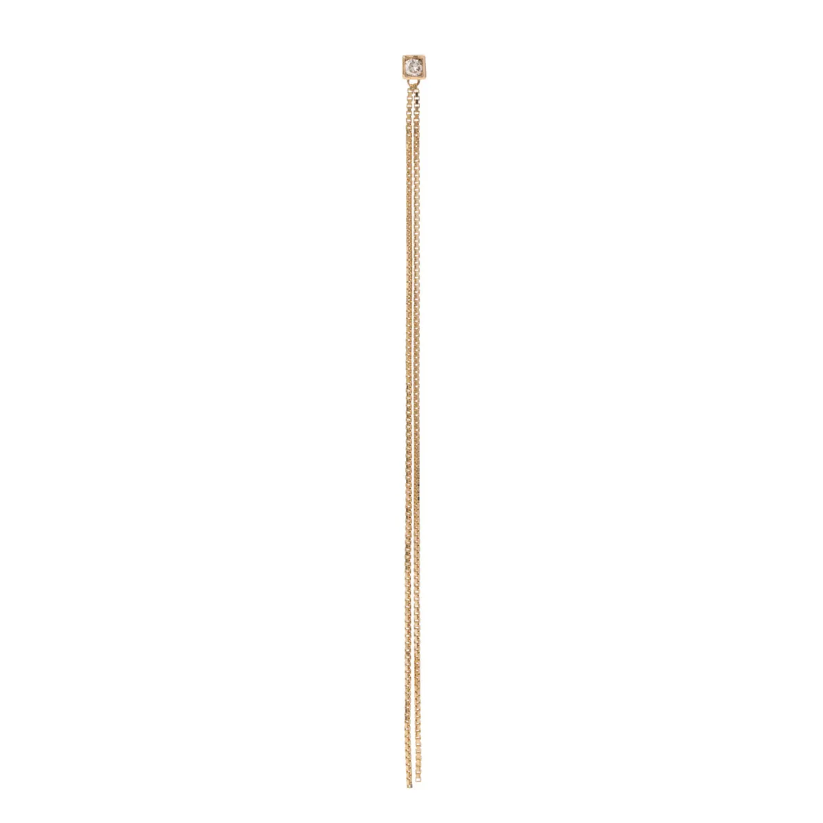 ALL ABOUT BASICS Eye-liner Diamond Earring Large size