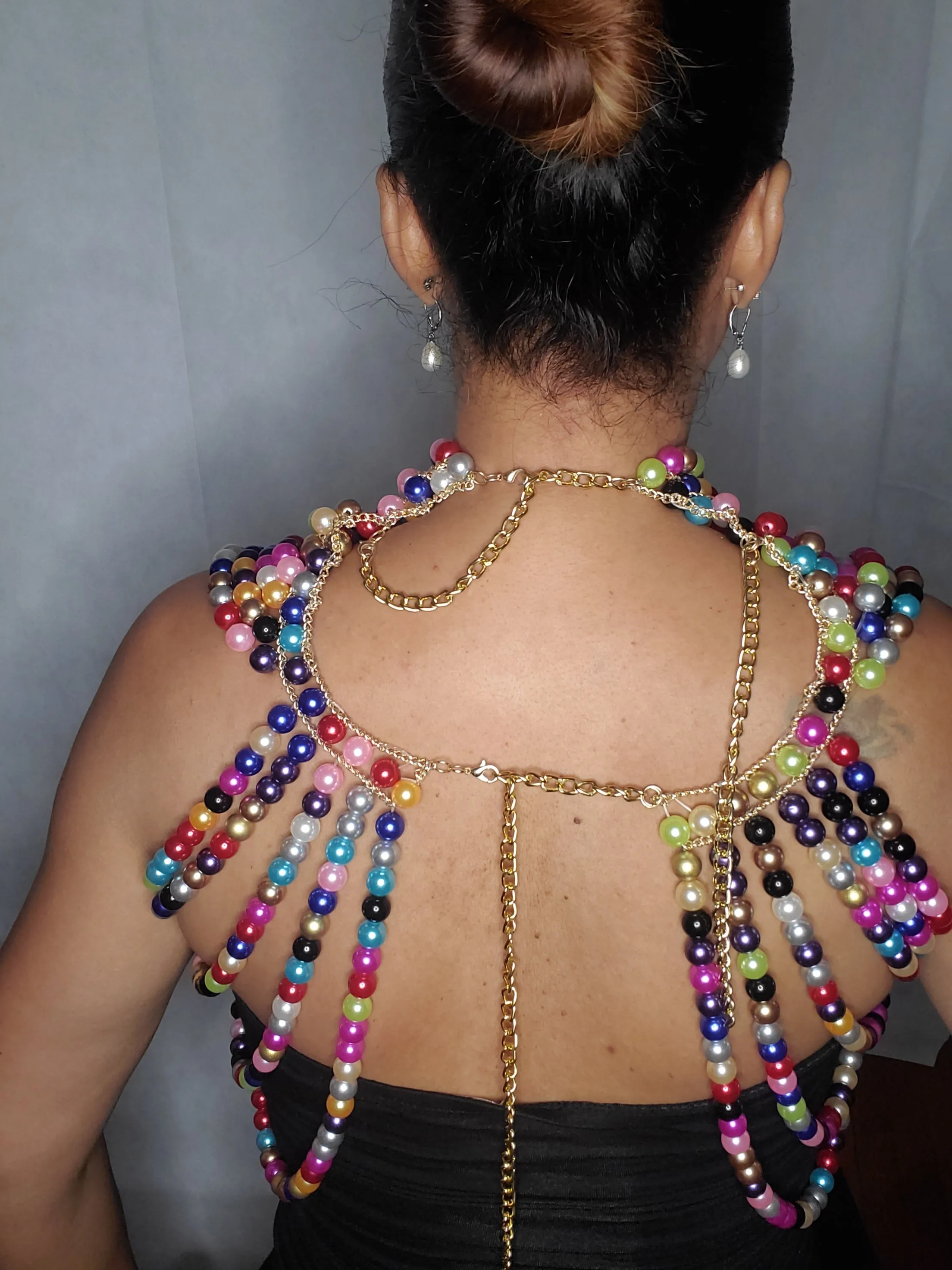 All Pearl Body Shawl