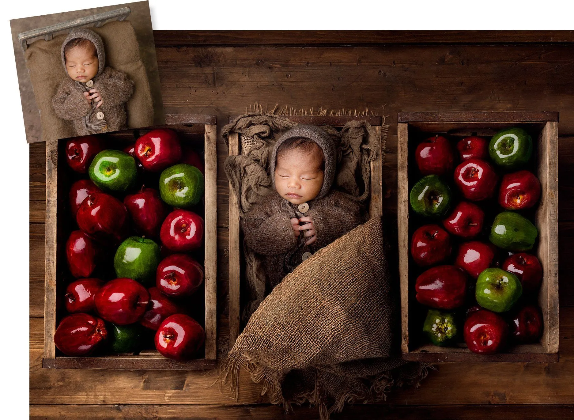 Apple Crate Digital Background
