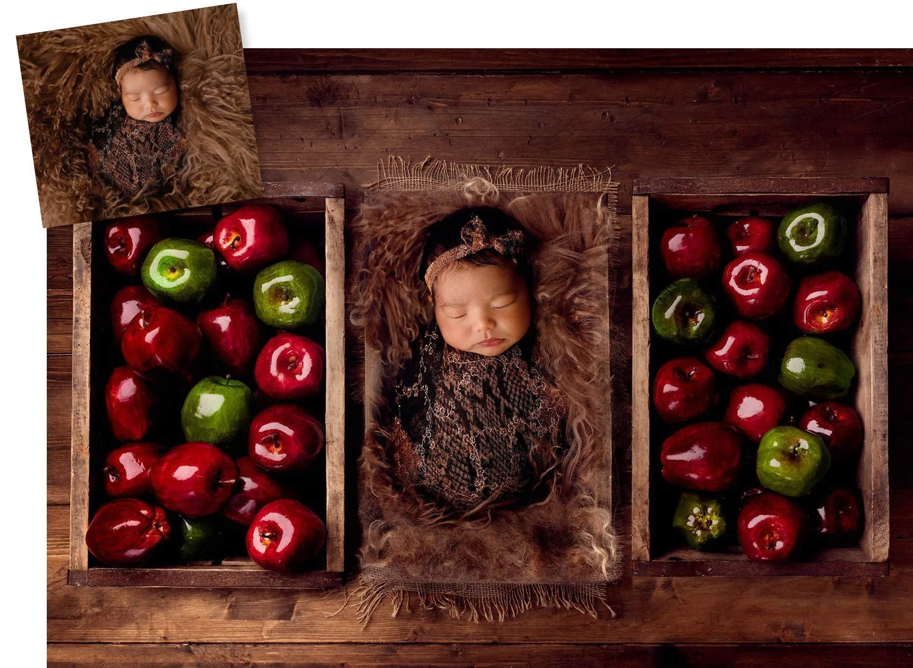 Apple Crate Digital Background