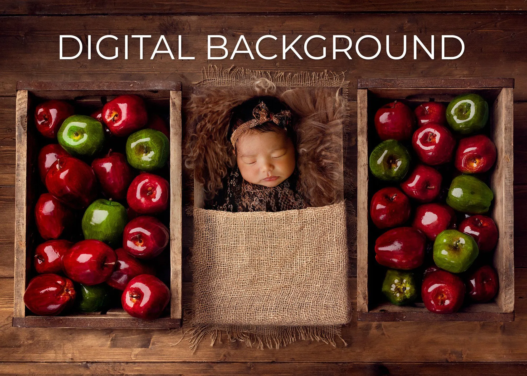 Apple Crate Digital Background