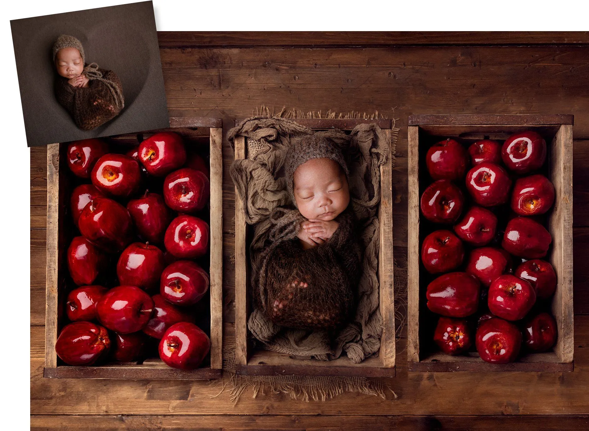 Apple Crate Digital Background