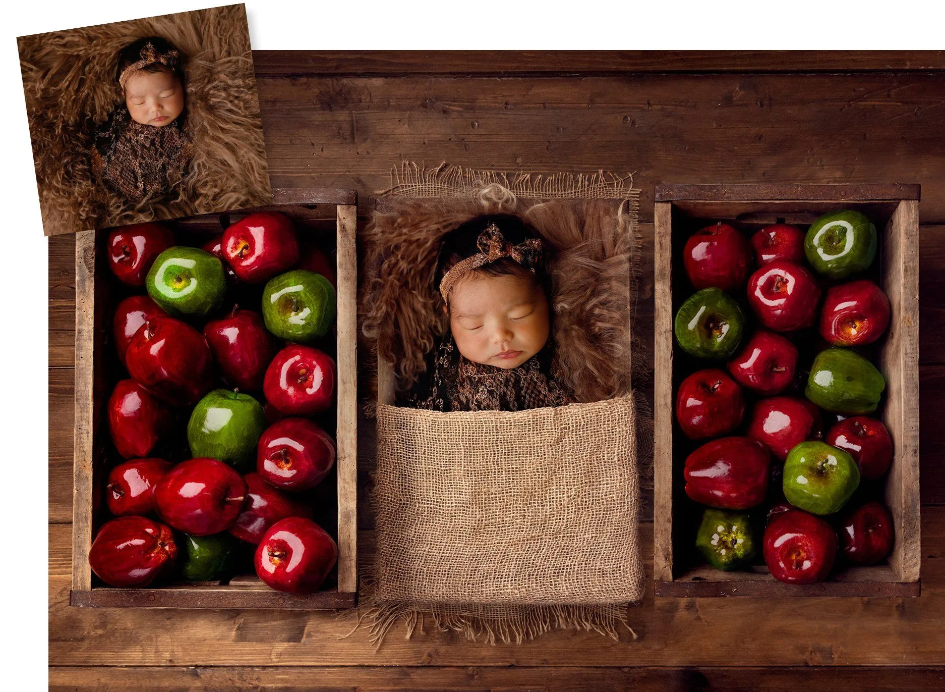 Apple Crate Digital Background