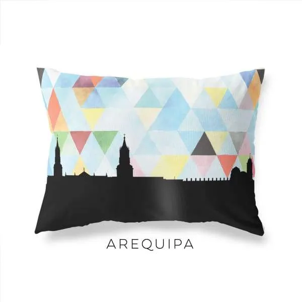 Arequipa, Peru geometric skyline