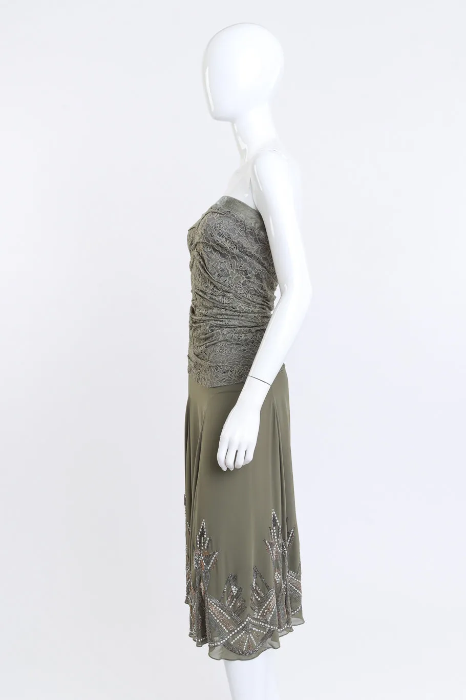 Art Deco Beaded Dropwaist Dress