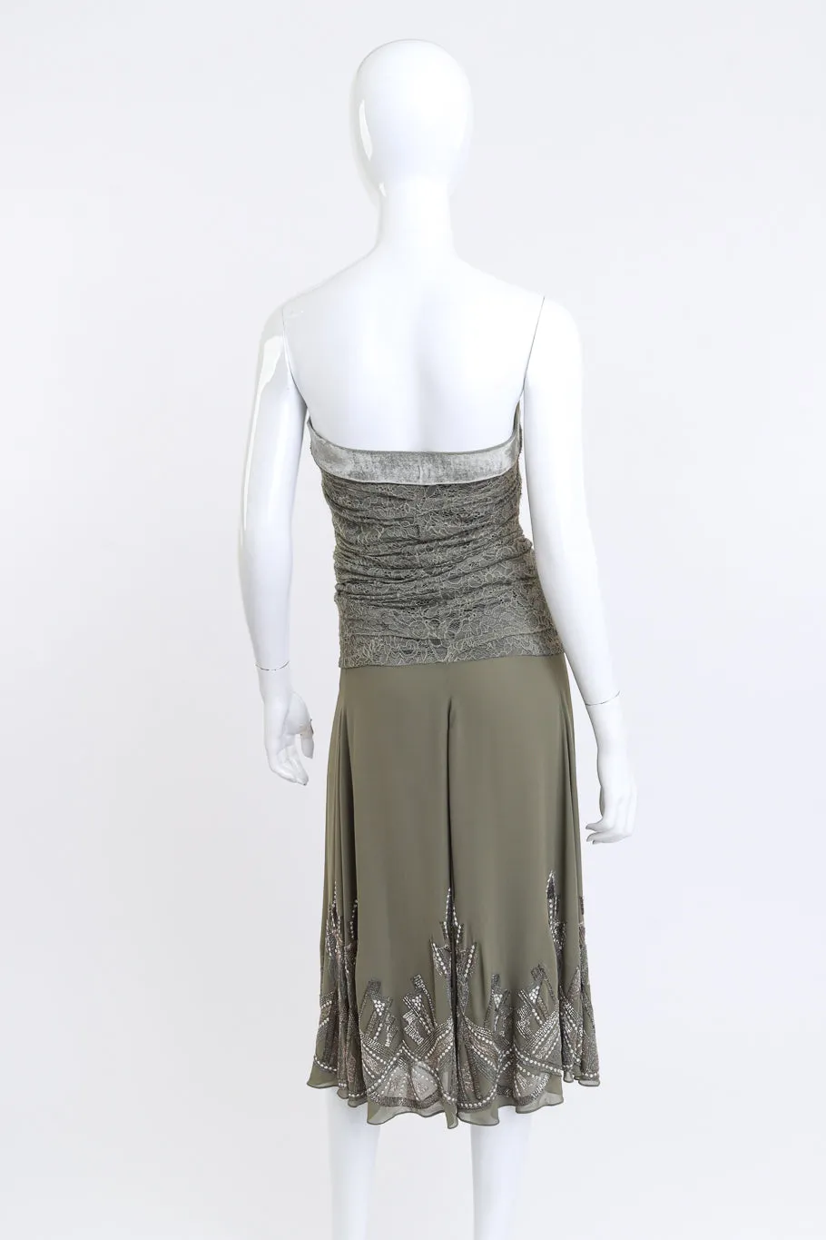 Art Deco Beaded Dropwaist Dress