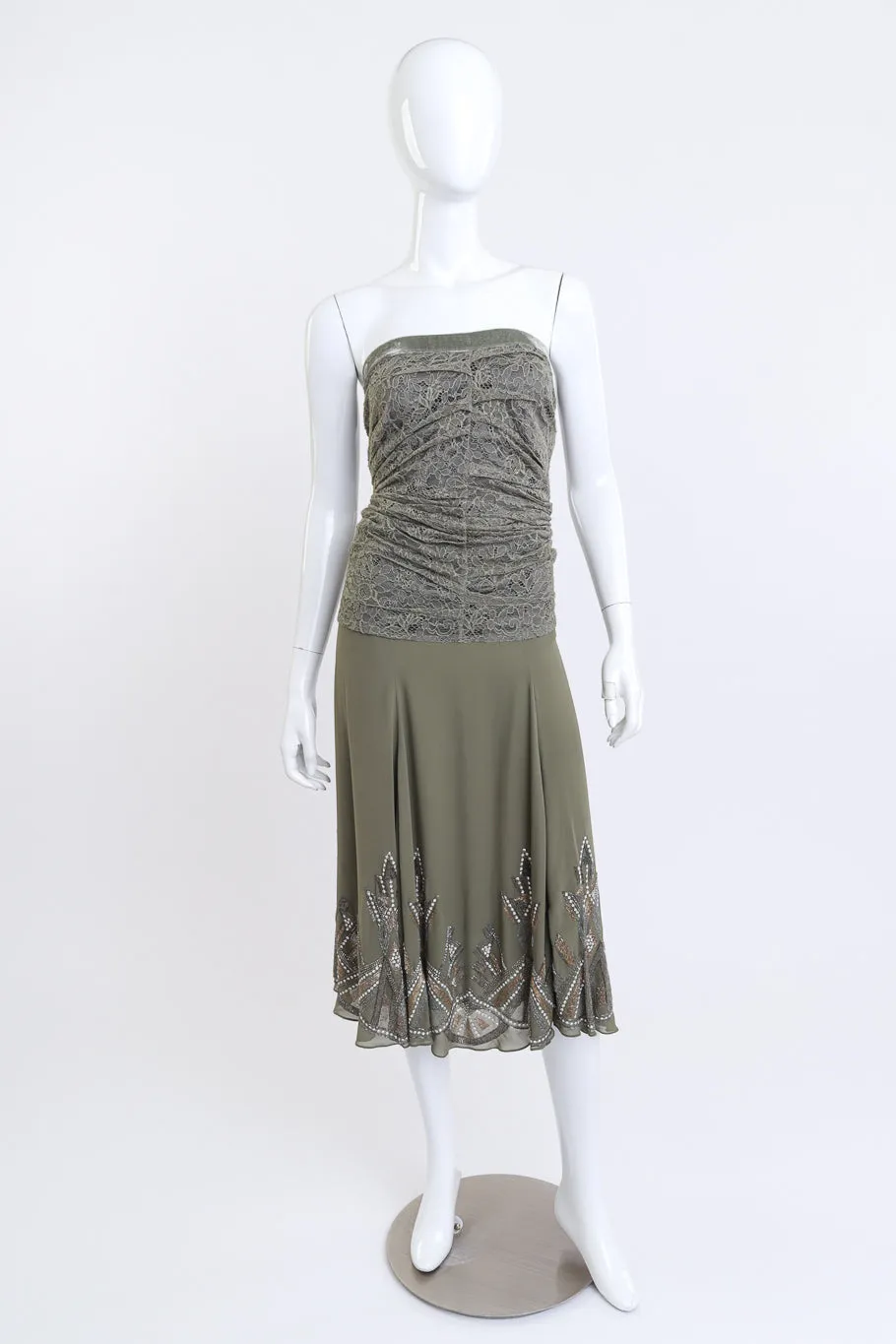 Art Deco Beaded Dropwaist Dress