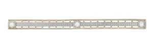Art Deco Filigree 3 Diamond Antique Krementz Brooch in 14K Yellow Gold and Platinum