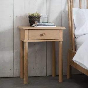 AXEL Natural Oak Bedside Table