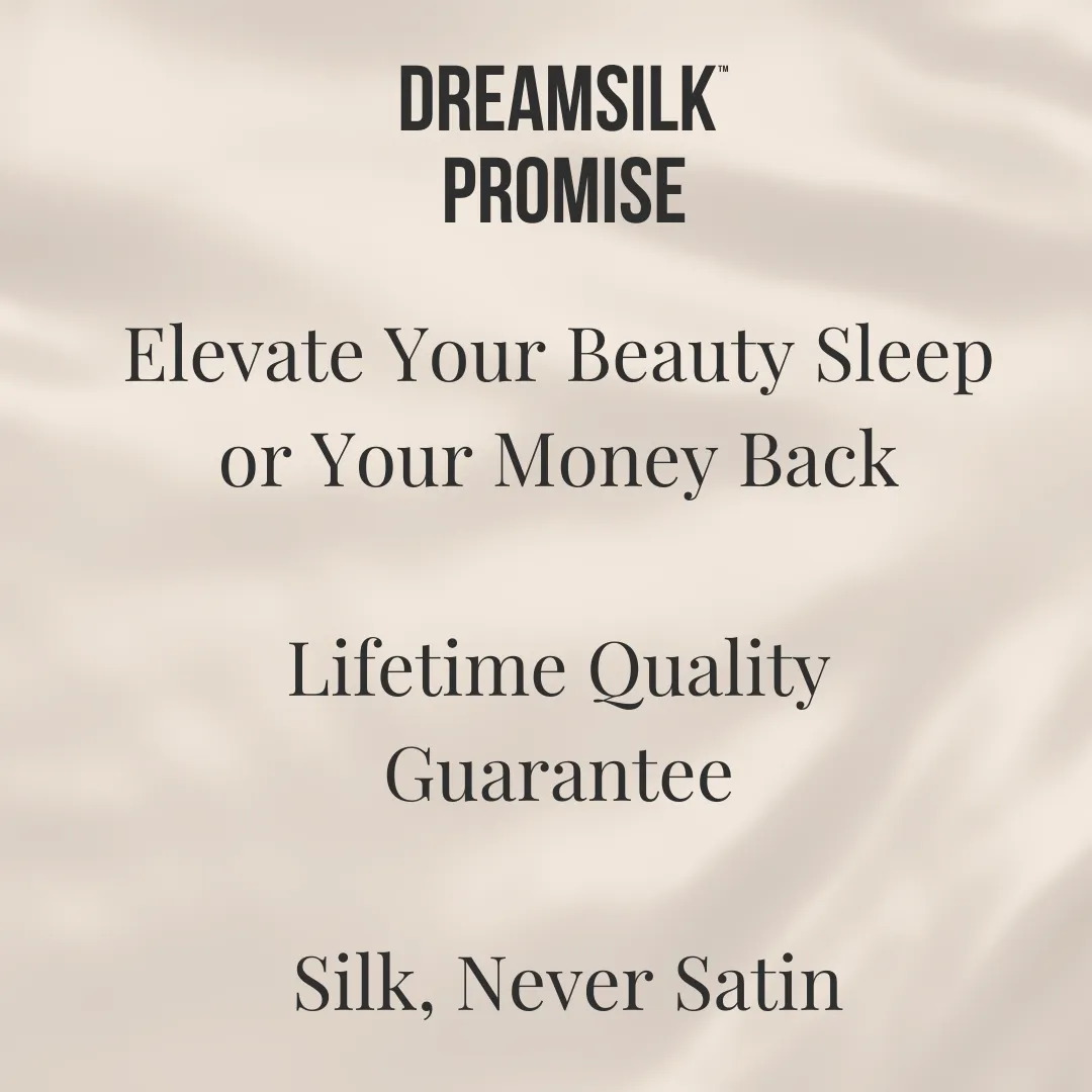Beige Silk Pillowcase - Standard