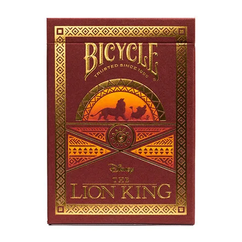 Bicycle Disney Lion King Playing Cards