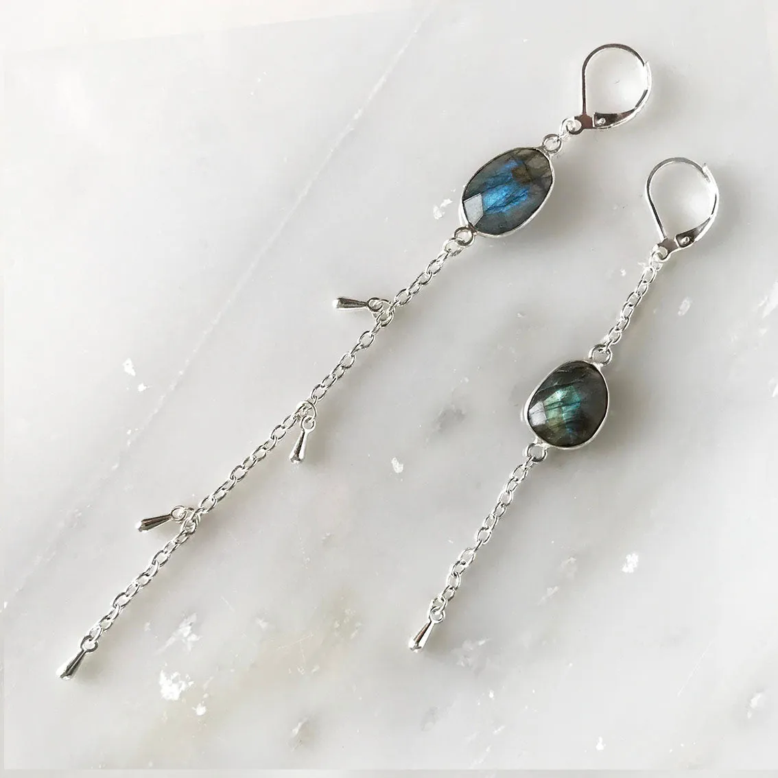 Blue Lagoon Drop Earrings