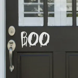 'Boo' Halloween Door Sticker