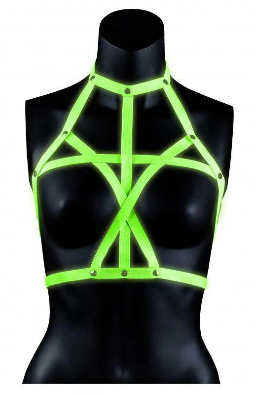 Bra Harness - Small/medium -Glow in the Dark