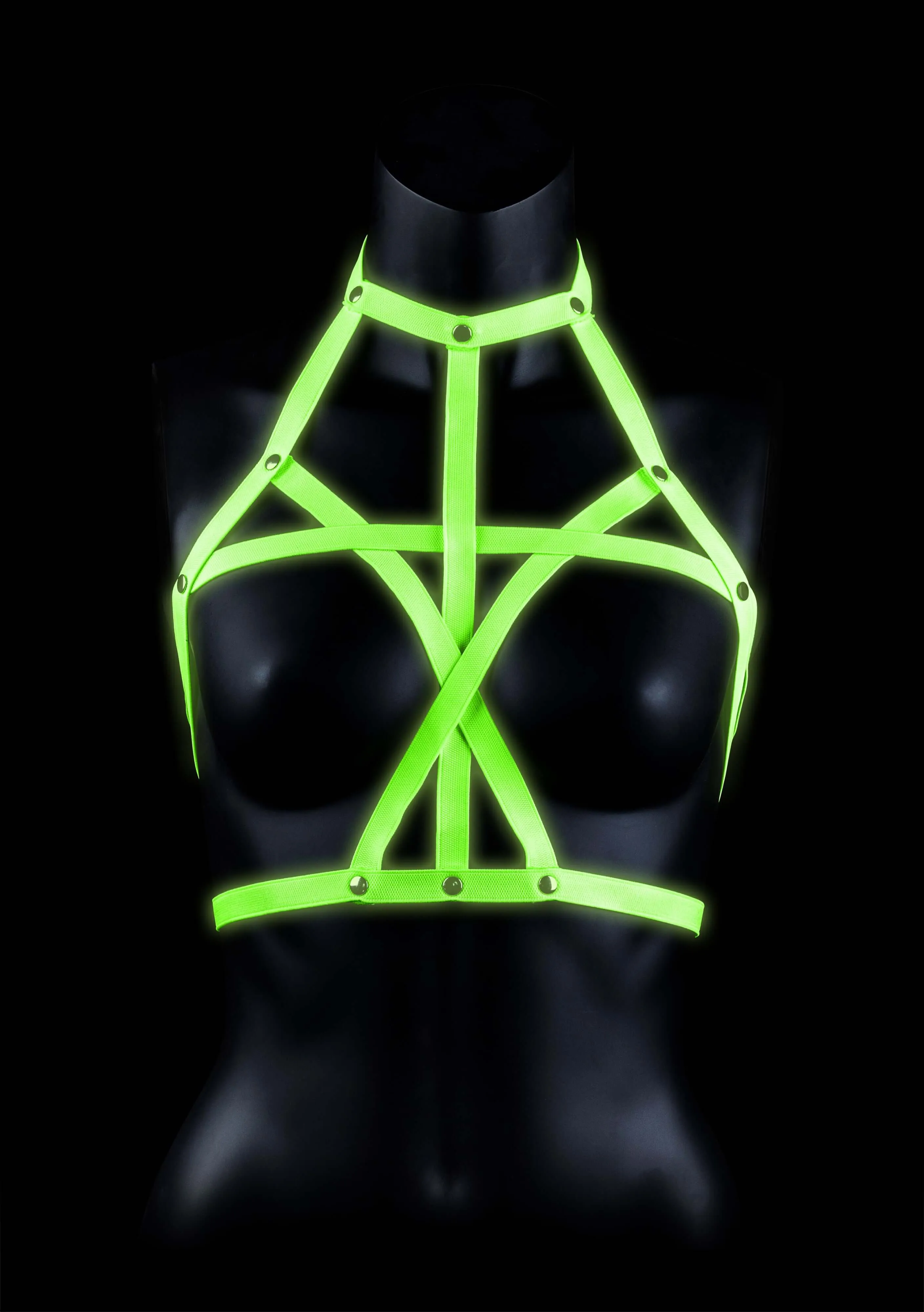 Bra Harness - Small/medium -Glow in the Dark