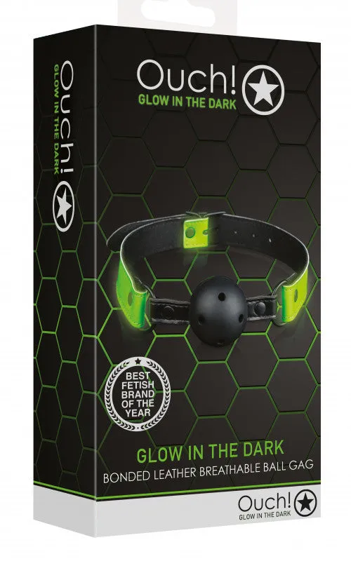 Breathable Ball Gag - Glow in the Dark