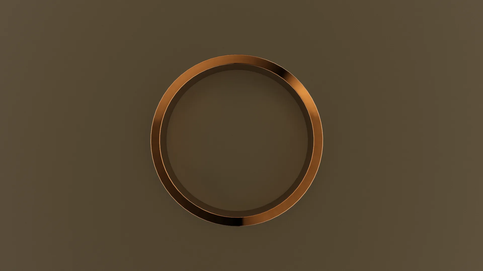 Brushed Rose Gold 6mm Flat Wedding Band