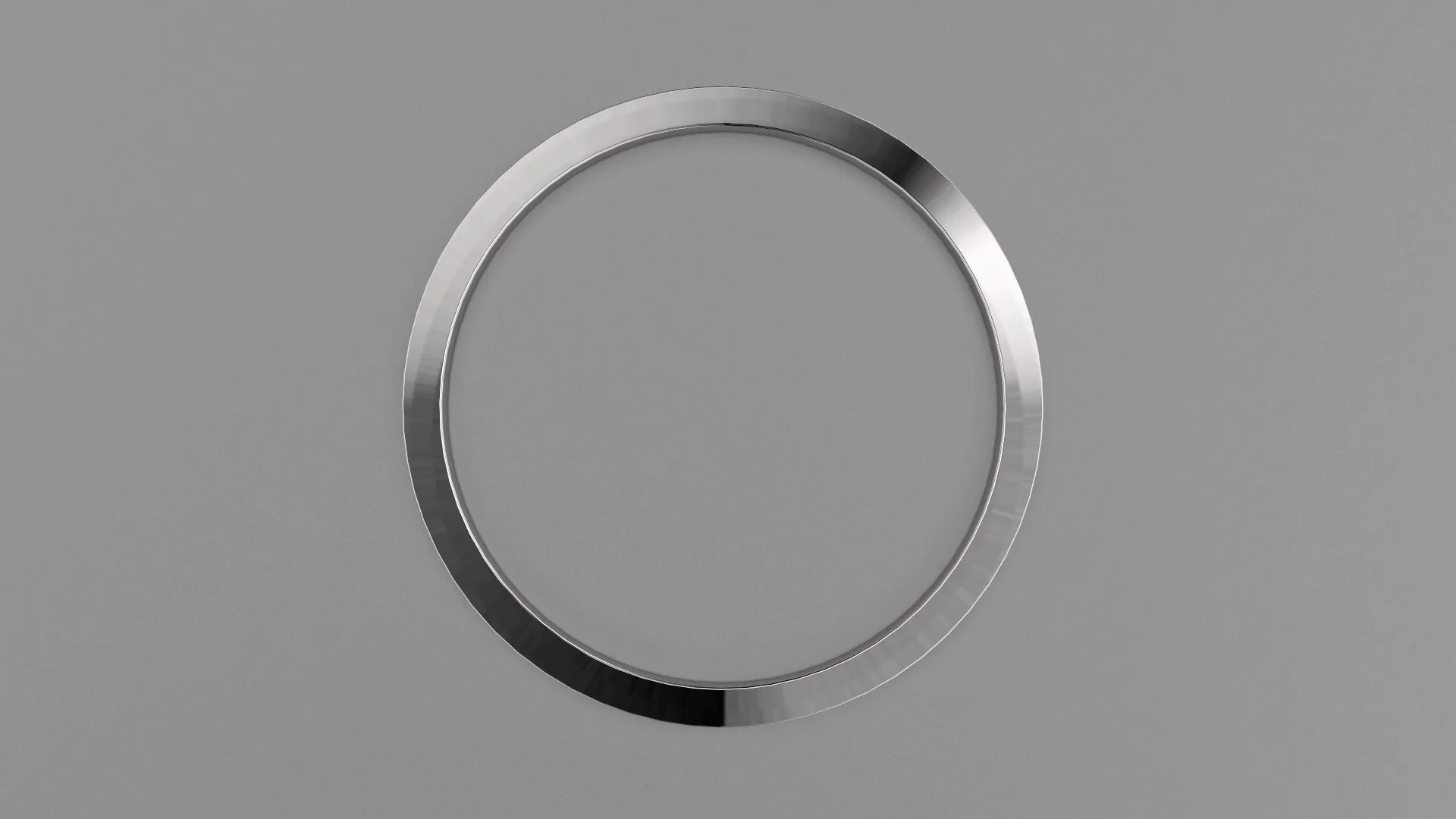 Brushed Sterling Silver 1mm Flat Wedding Band