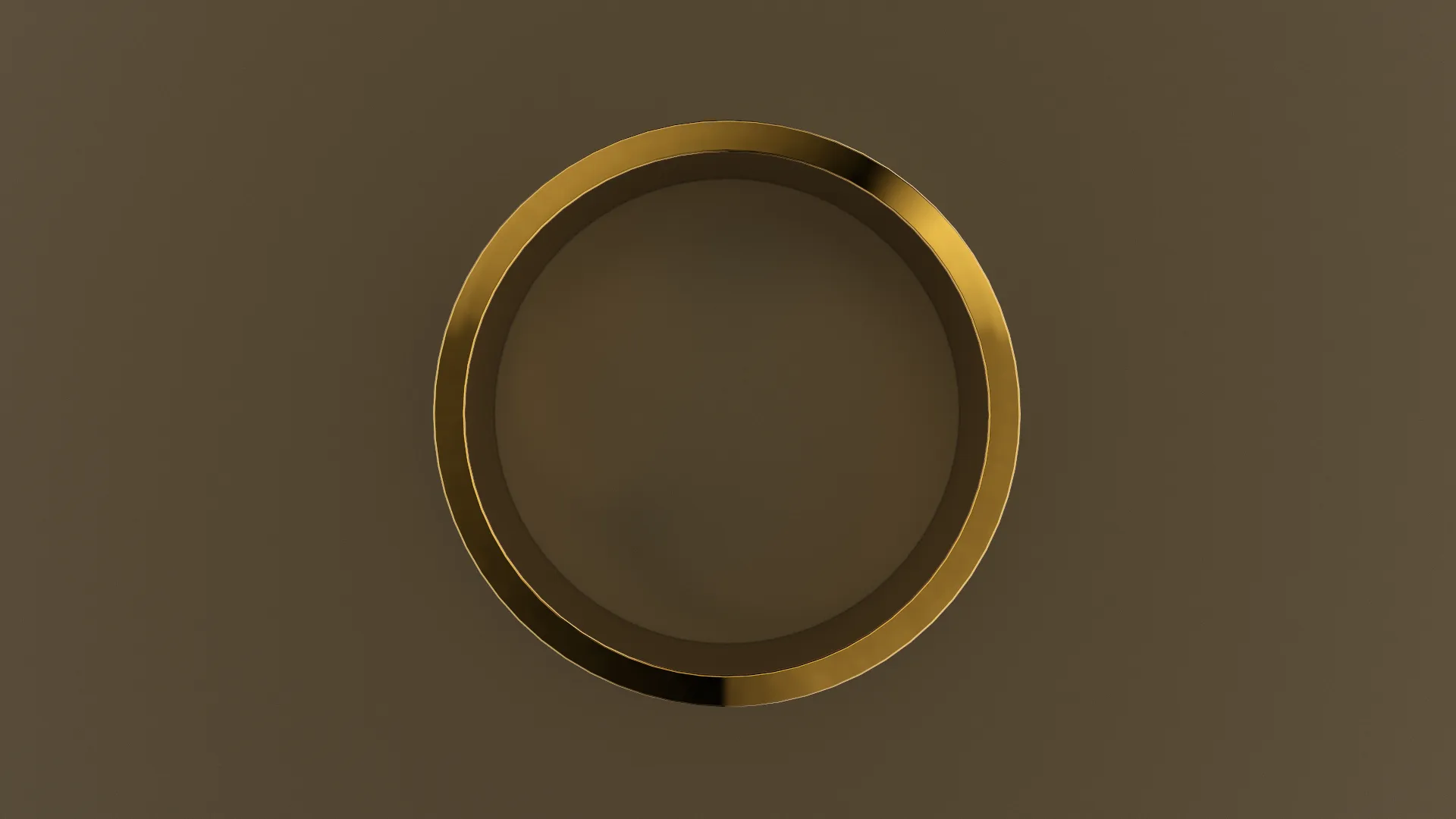Brushed Yellow Gold 8mm Flat Wedding Band
