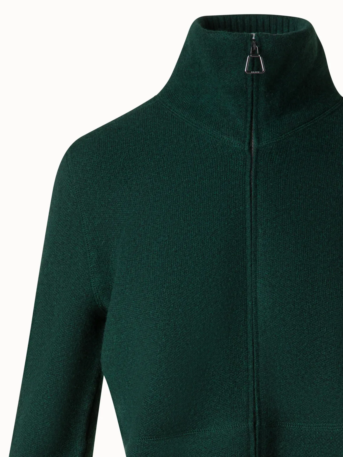 Cardigan in Cashmere Pique Knit