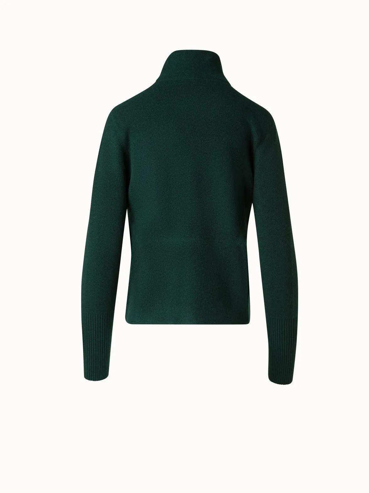 Cardigan in Cashmere Pique Knit