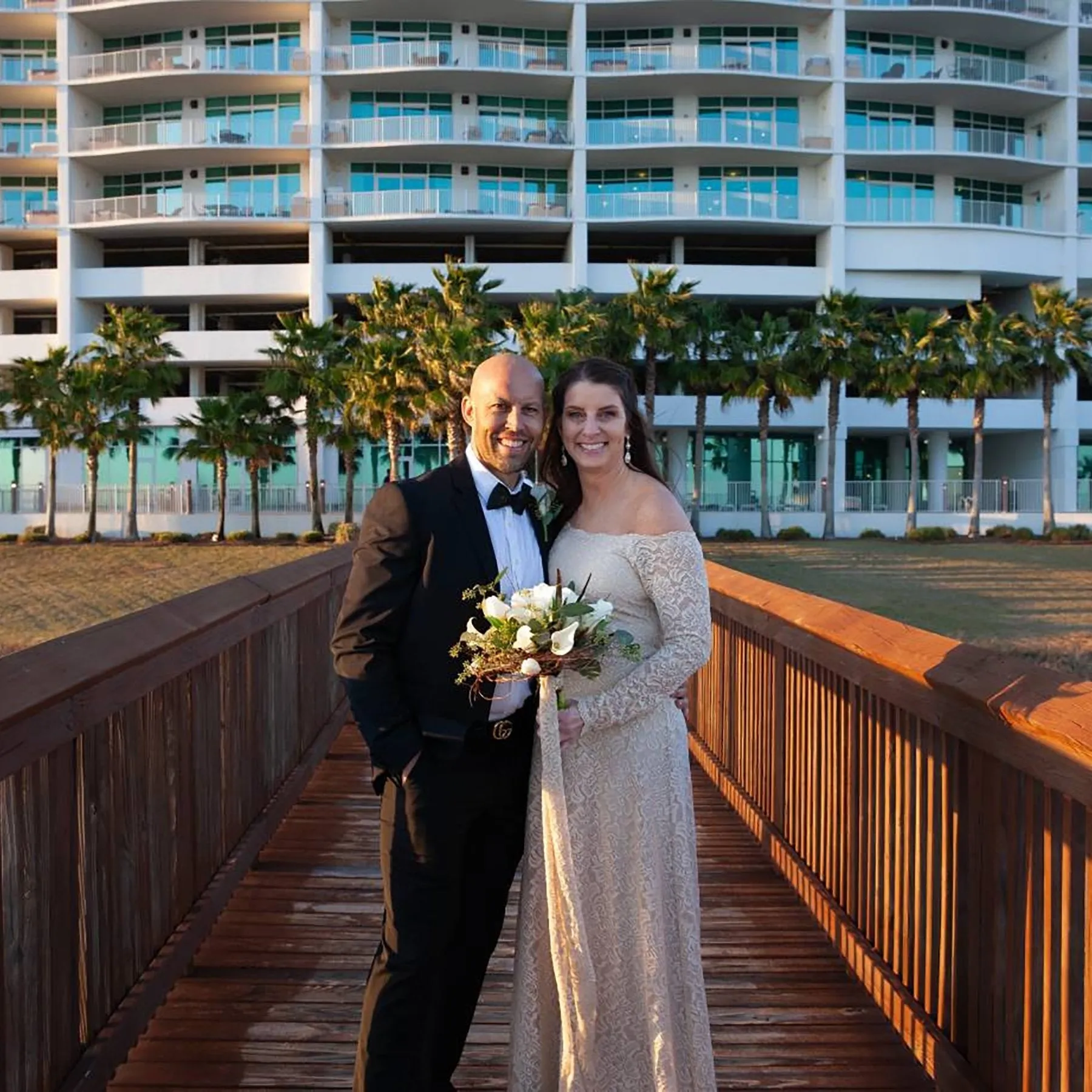 Champagne Dress Train #1148